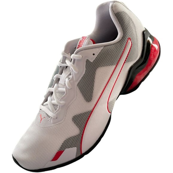 Men’s Sneakers Size 10.5 PUMA CELL VALIANT White/Red/Grey SoftFoam 19405501 main image 8